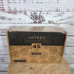Arteza Wood Cutout Slices Art Supply DYI Projects NEW